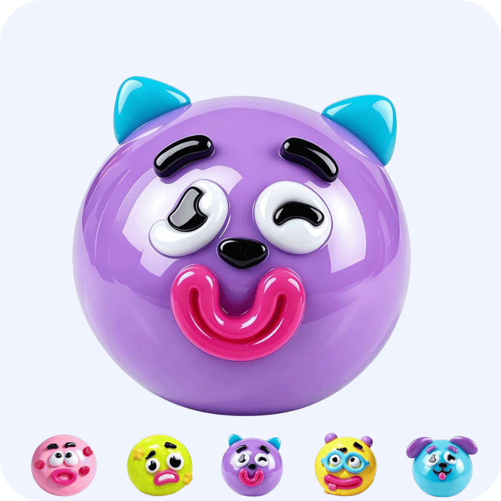 Purple Glasses Face Smushers Purple Glasses Face Smushers